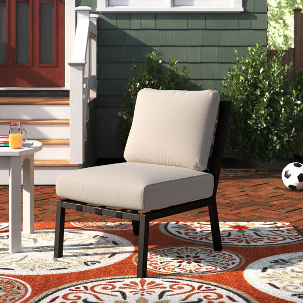 Andover Mills™ Abordale Patio Chair with Cushions & Reviews Wayfair